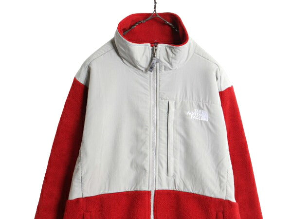 ノースフェイス デナリ ジャケット レディース XL 古着 The North Face DENALI アウトドア フリース ナイロン ブルゾン フルジップ 2トーン