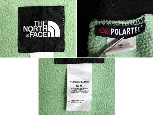ノースフェイス デナリ ジャケット レディース M 古着 The North Face DENALI アウトドア フリース ナイロン ブルゾン フルジップ 2トーン