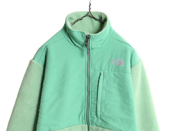 ノースフェイス デナリ ジャケット レディース M 古着 The North Face DENALI アウトドア フリース ナイロン ブルゾン フルジップ 2トーン