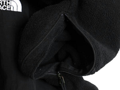 ノースフェイス デナリ ジャケット メンズ M 古着 The North Face DENALI アウトドア 黒 フリース ナイロン ブルゾン ジャンパー ブラック