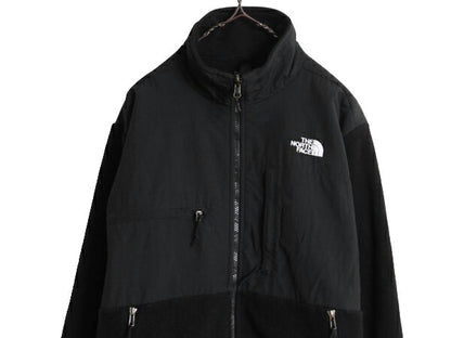 ノースフェイス デナリ ジャケット メンズ M 古着 The North Face DENALI アウトドア 黒 フリース ナイロン ブルゾン ジャンパー ブラック