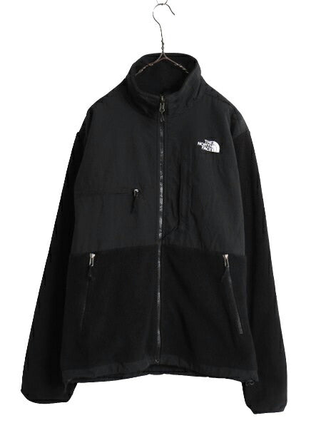 ノースフェイス デナリ ジャケット メンズ M 古着 The North Face DENALI アウトドア 黒 フリース ナイロン ブルゾン ジャンパー ブラック