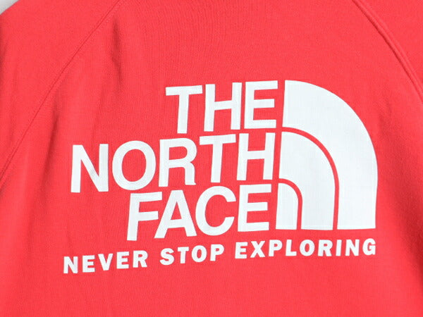 ノースフェイス 両面 プリント スウェット フード パーカー レディース L 古着 The North Face アウトドア トレーナー プルオーバー 裏起毛