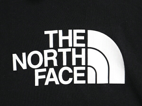 US企画 ノースフェイス プリント スウェット フード パーカー レディース М 古着 The North Face アウトドア トレーナー 裏起毛 ブラック
