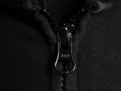 ノースフェイス フルジップ 両面 プリント スウェット フード パーカー レディース М / The North Face アウトドア ワンポイント ブラック