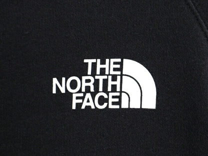ノースフェイス フルジップ 両面 プリント スウェット フード パーカー レディース М / The North Face アウトドア ワンポイント ブラック