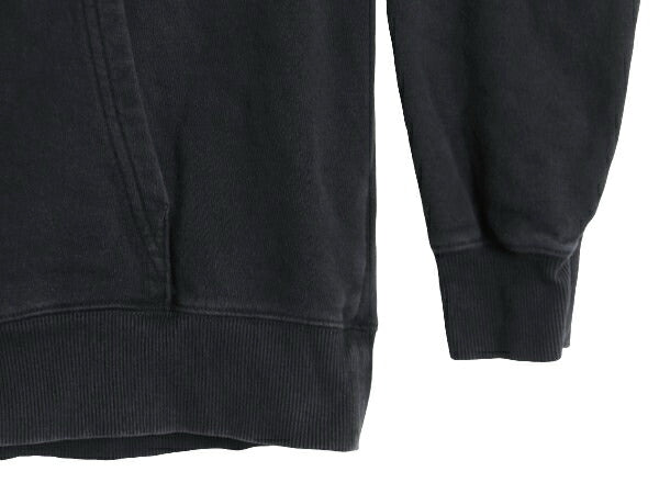 ノースフェイス フルジップ 両面 プリント スウェット フード パーカー レディース М / The North Face アウトドア ワンポイント ブラック