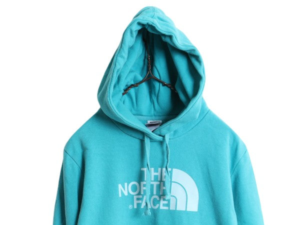 US企画 ノースフェイス プリント スウェット フード パーカー レディース L / The North Face プルオーバー 裏起毛 トレーナー アウトドア
