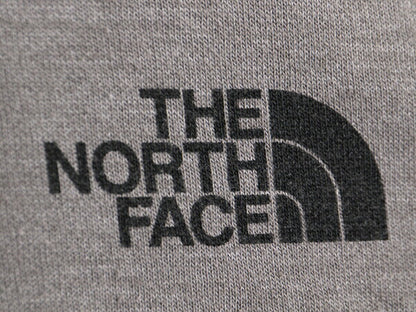 ノースフェイス 両面 プリント スウェット フード パーカー レディース М The North Face プルオーバー 裏起毛 トレーナー アウトドア 灰