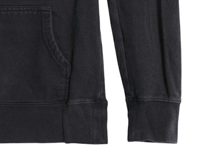ノースフェイス プリント スウェット フード パーカー レディース S The North Face プルオーバー 裏起毛 トレーナー アウトドア ブラック