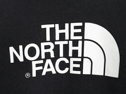 ノースフェイス プリント スウェット フード パーカー レディース S The North Face プルオーバー 裏起毛 トレーナー アウトドア ブラック