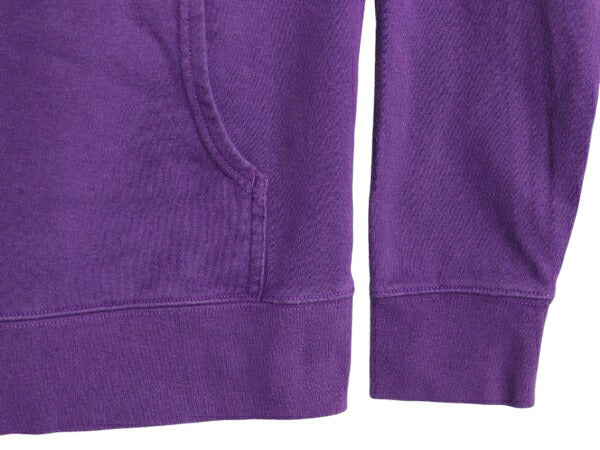 ノースフェイス プリント スウェット フード パーカー レディース М The North Face プルオーバー 裏起毛 トレーナー アウトドア パープル