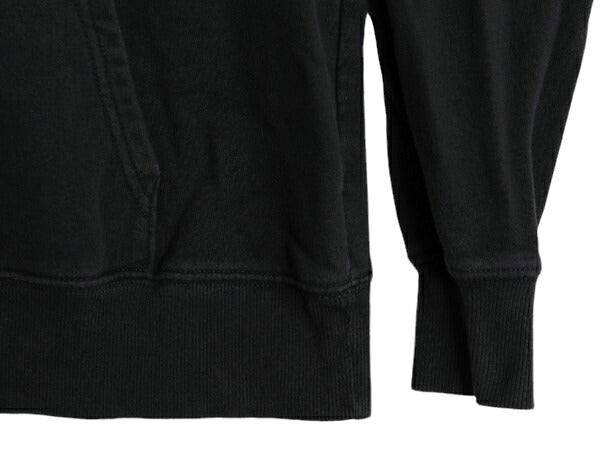 US企画 ノースフェイス プリント スウェット フード パーカー レディース M The North Face プルオーバー 裏起毛 トレーナー アウトドア 黒