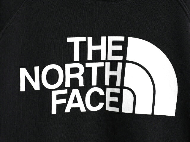US企画 ノースフェイス プリント スウェット フード パーカー レディース M The North Face プルオーバー 裏起毛 トレーナー アウトドア 黒