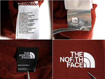 US企画 ノースフェイス 両面 プリント スウェット フード パーカー メンズ М / The North Face アウトドア トレーナー プルオーバー 薄手