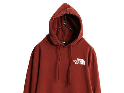 US企画 ノースフェイス 両面 プリント スウェット フード パーカー メンズ М / The North Face アウトドア トレーナー プルオーバー 薄手