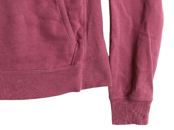 ノースフェイス ロゴ 刺繍 スウェット フード パーカー レディース S The North Face プルオーバー トレーナー アウトドア 裏起毛 ツートン