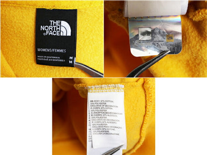ノースフェイス 両面 プリント スウェット フード パーカー レディース М / The North Face プルオーバー 裏起毛 トレーナー アウトドア