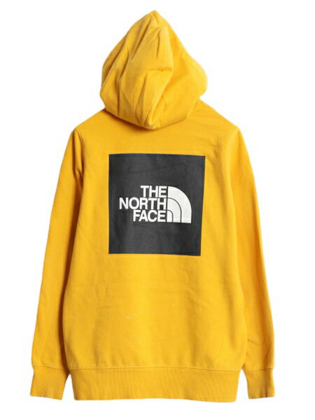 ノースフェイス 両面 プリント スウェット フード パーカー レディース М / The North Face プルオーバー 裏起毛 トレーナー アウトドア