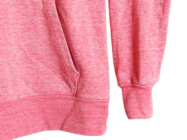 ノースフェイス プリント スウェット フード パーカー レディース S The North Face ボックスロゴ ワッペン アウトドア トレーナー 裏起毛