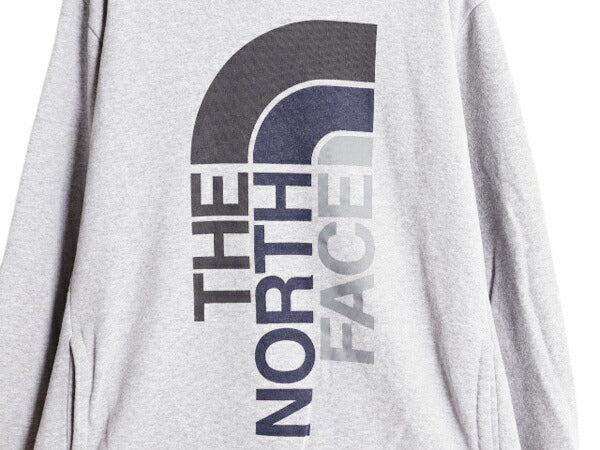 ノースフェイス プリント スウェット フード パーカー メンズ М / The North Face プルオーバー 裏起毛 トレーナー アウトドア ツートン