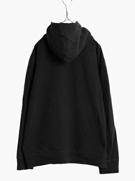 US企画 ノースフェイス プリント スウェット フード パーカー メンズ XL / The North Face プルオーバー トレーナー アウトドア ブラック