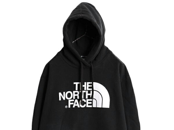 US企画 ノースフェイス プリント スウェット フード パーカー メンズ XL / The North Face プルオーバー トレーナー アウトドア ブラック