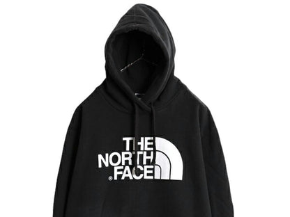 US企画 ノースフェイス プリント スウェット フード パーカー メンズ XL / The North Face プルオーバー トレーナー アウトドア ブラック
