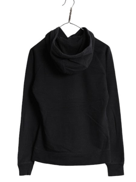 ノースフェイス プリント スウェット フード パーカー レディース S 古着 The North Face プルオーバー 裏起毛 トレーナー アウトドア 薄手