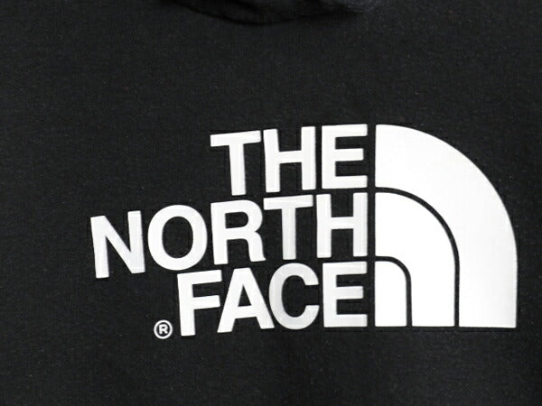 US企画 ノースフェイス プリント スウェット フード パーカー レディース М / The North Face プルオーバー 裏起毛 トレーナー ブラック