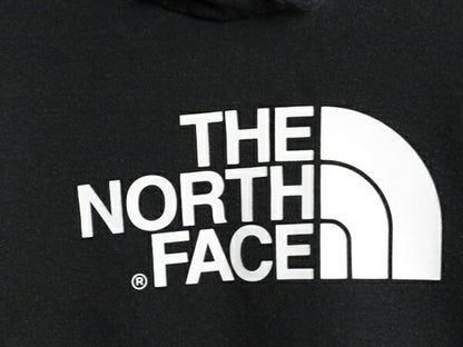 US企画 ノースフェイス プリント スウェット フード パーカー レディース М / The North Face プルオーバー 裏起毛 トレーナー ブラック