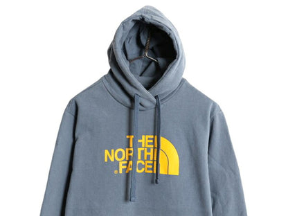 ノースフェイス プリント スウェット フード パーカー メンズ S 程/ The North Face プルオーバー 裏起毛 トレーナー アウトドア シンプル