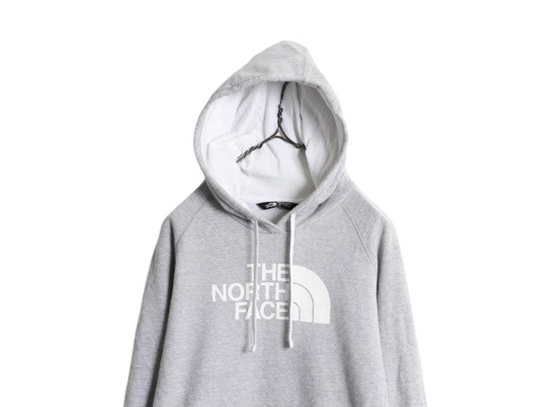 ノースフェイス プリント スウェット フード パーカー レディース L / The North Face トレーナー プルオーバー アウトドア 裏起毛 2トーン
