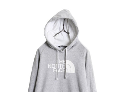 ノースフェイス プリント スウェット フード パーカー レディース L / The North Face トレーナー プルオーバー アウトドア 裏起毛 2トーン