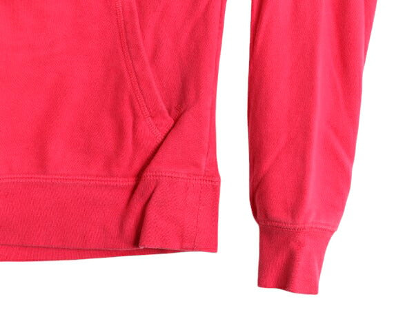 ノースフェイス プリント スウェット フード パーカー レディース XS The North Face トレーナー プルオーバー アウトドア ツートン 裏起毛