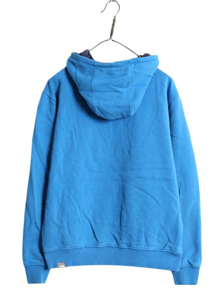 ノースフェイス ロゴ 刺繍 スウェット フード パーカー メンズ М / The North Face プルオーバー トレーナー アウトドア 裏起毛 ツートン
