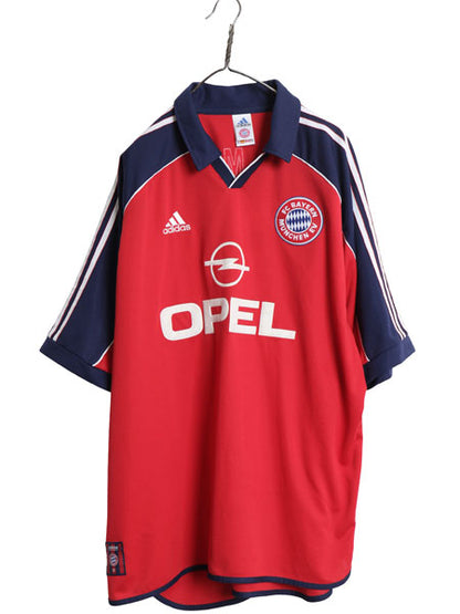 90s 00s ☆ アディダス バイエルン ミュンヘン サッカー ユニフォーム メンズ XXL / 99 00 01 当時物 ドイツ ブンデスリーガ フットボール