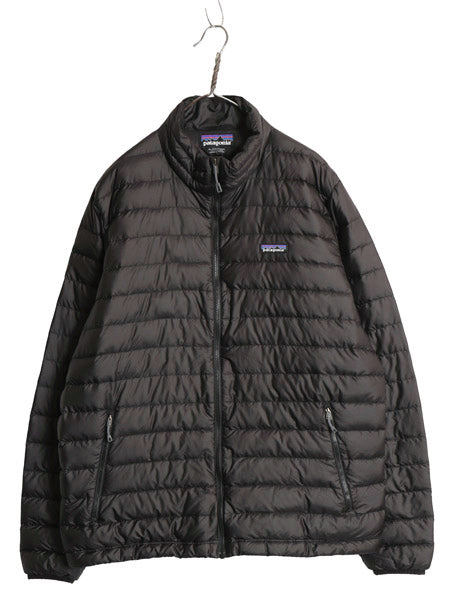 パタゴニア ダウン セーター メンズ XL / 19年製 アウトドア ナイロン ジャケット アウター パッカブル 800フィル 大きいサイズ ブラック