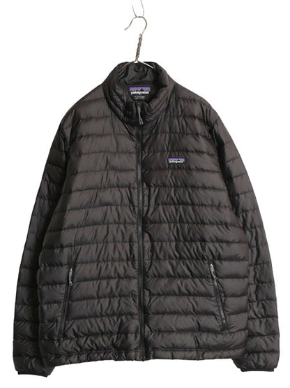 パタゴニア ダウン セーター メンズ XL / 19年製 アウトドア ナイロン ジャケット アウター パッカブル 800フィル 大きいサイズ ブラック