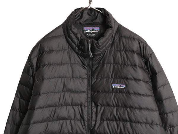 パタゴニア ダウン セーター メンズ XL / 19年製 アウトドア ナイロン ジャケット アウター パッカブル 800フィル 大きいサイズ ブラック