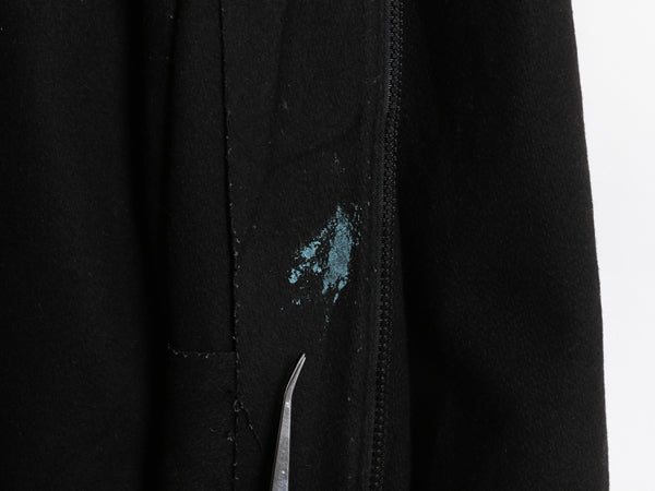 00s ★ 米軍実物 USMA カデット コート メンズ M / 古着 オールド ミリタリー 軍物 陸軍 WEST POINT フード ジャケット メルトン ウール 黒