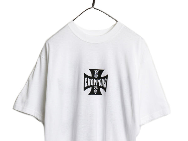 デッドストック 90s ☆ WEST COAST CHOPPERS アイアンクロス ロゴ