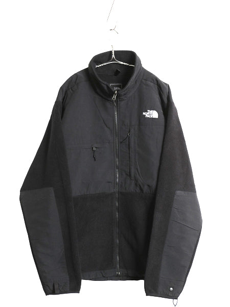 ノースフェイス デナリ ジャケット メンズ XL アウトドア フリース ナイロン ブルゾン ジャンパー フルジップ ハイネック 大きいサイズ 黒
