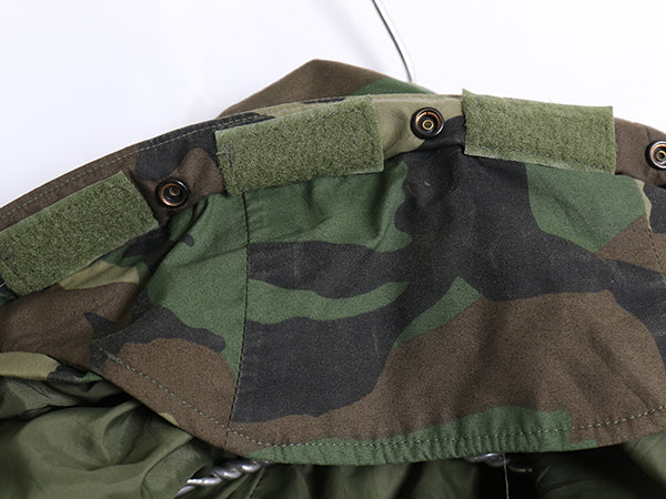 90s 米軍実物 US ARMY ECWCS ゴアテックス ウッドランドカモ 迷彩 ミリタリー ジャケット LARGE REGULAR / 1st GEN ミリタリー 軍物 マンパ
