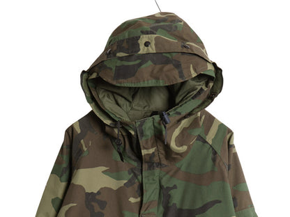 90s 米軍実物 US ARMY ECWCS ゴアテックス ウッドランドカモ 迷彩 ミリタリー ジャケット LARGE REGULAR / 1st GEN ミリタリー 軍物 マンパ