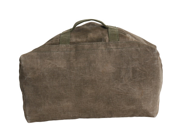 GRABオリジナル ハンドメイド キャンバス コールバッグ / ヴィンテージ 50s US ARMY ミリタリー コットン ダッフル トート ツール オリーブ