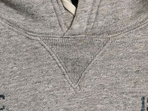  ポロ ラルフローレン プリント スウェット フード パーカー メンズ XL / ヴィンテージ モデル 前V トレーナー 裏起毛 プルオーバー グレー