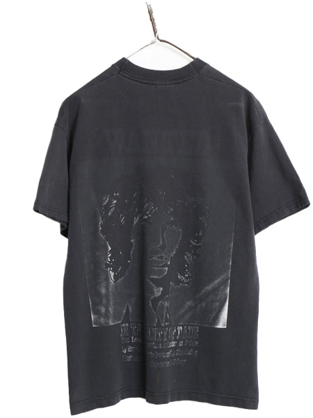 90s ★ ドアーズ 大判 プリント Tシャツ メンズ M / 古着 オールド 当時物 ジムモリソン グラフィック バンド ロック ヘビーウェイト 黒