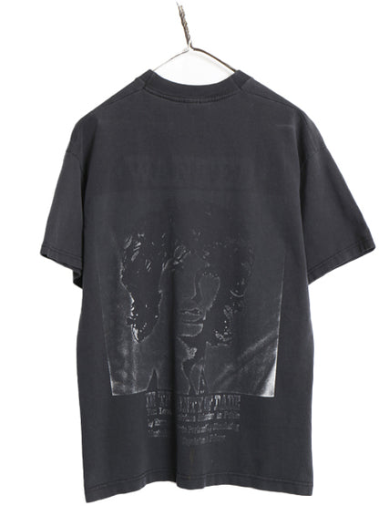 90s ★ ドアーズ 大判 プリント Tシャツ メンズ M / 古着 オールド 当時物 ジムモリソン グラフィック バンド ロック ヘビーウェイト 黒