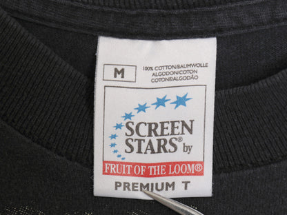 90s ★ ドアーズ 大判 プリント Tシャツ メンズ M / 古着 オールド 当時物 ジムモリソン グラフィック バンド ロック ヘビーウェイト 黒